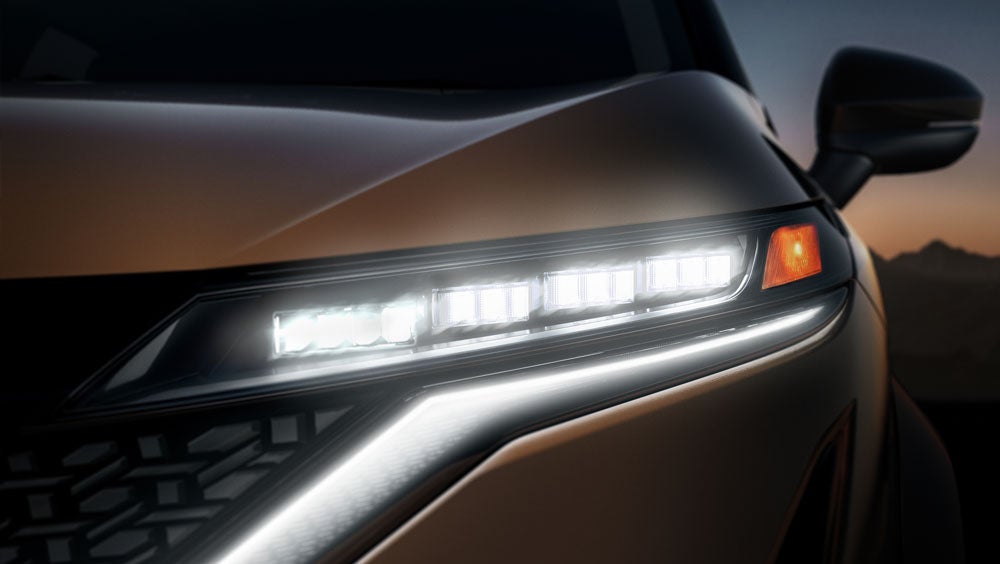 Nissan ARIYA LED headlamps | Nissan of Picayune in Picayune MS